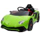 Elbil Nordic Play Lamborghini Aventador 12 V Limegrön Speed