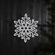 Dekorationsbelysning Star Trading Neoled Snöflinga 807-25
