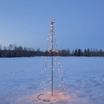 Ljusdekoration Star Trading Light Tree LED Julbelysning Utomhus
