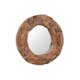 Spegel Be Basic Teak Rund