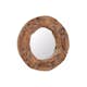 Spegel Be Basic Teak Rund