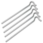 Tältpinne Briv Metall Kraftig 23 cm 6 mm 5-Pack