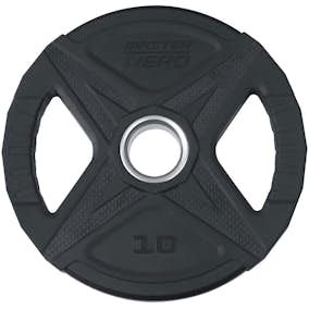 Viktskiva Master Fitness Nero Rubber