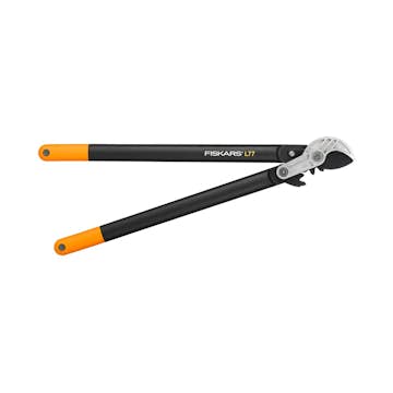 Grensax Fiskars Powergear II L77 med Utväxling & Mothåll