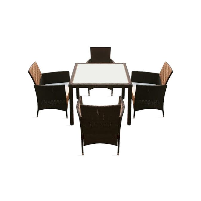 Matgrupp Utomhus VidaXL Thornton 5 Delar