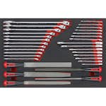 Nyckel-/filsats 32 delar Teng Tools TTEX32