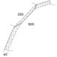 Bjälkstropp FAST JS 40x800x2,0 mm
