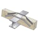 Bjälkstropp FAST JS 40x800x2,0 mm