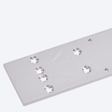 Monteringsplatta DormaKaba 8380 Silver F TS83