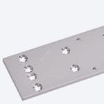 Monteringsplatta DormaKaba 7380 Silver F TS 73