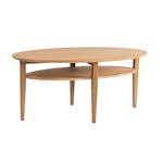 Soffbord Stenexpo Ohio Ovalt Vardagsrumsbord i Massiv Ek