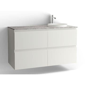 Tvättställsskåp Vedum Flow 1200 med 4 Lådor