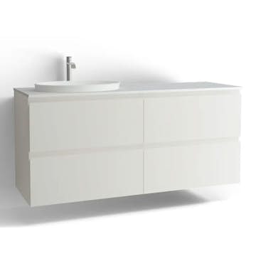 Tvättställsskåp Vedum Flow 1500 med 4 Lådor