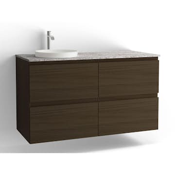 Tvättställsskåp Vedum Flow 1200 med 4 Lådor