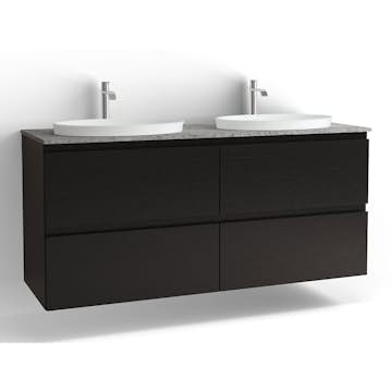 Tvättställsskåp Vedum Flow 1500 Dubbel med 4 Lådor