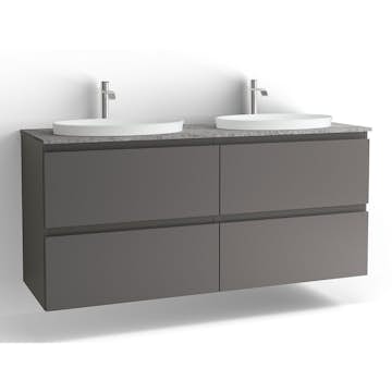 Tvättställsskåp Vedum Flow 1500 Dubbel med 4 Lådor