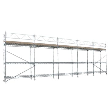 Ställning Komplett Unihak Bredd 15 m, Höjd 6 m