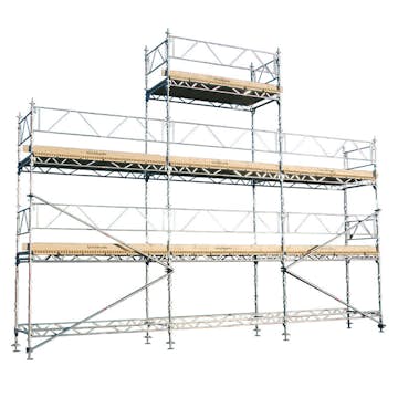 Ställning Komplett Unihak Bredd 9 m Höjd 4/6/8 m