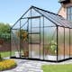Växthus Vitavia Merkur 8300 6mm Polykarbonat Med Sockel