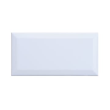 Kakel Konradssons Biselado vit blank 10x20 cm