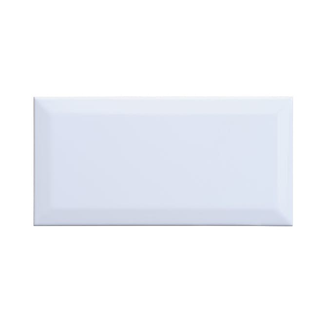 Kakel Konradssons Biselado vit blank 10x20 cm