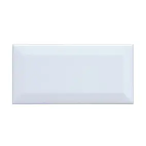 Kakel Konradssons Biselado vit blank 7,5x15 cm