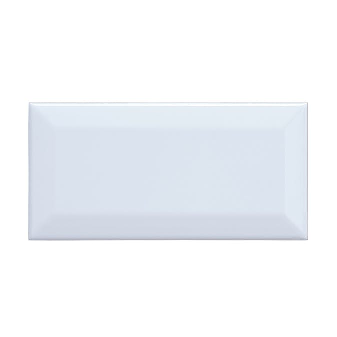 Kakel Konradssons Biselado vit blank 7,5x15 cm
