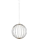 Hängande Dekoration Star Trading Klot Mounty Svart