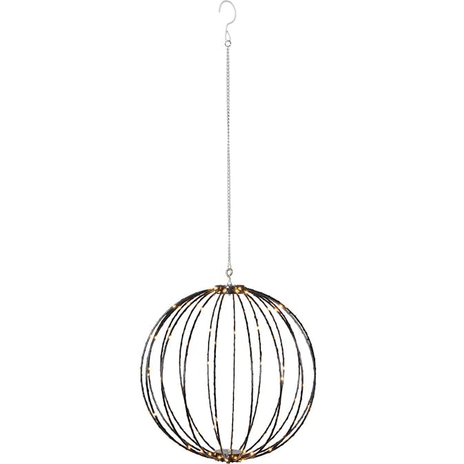 Hängande Dekoration Star Trading Klot Mounty Svart