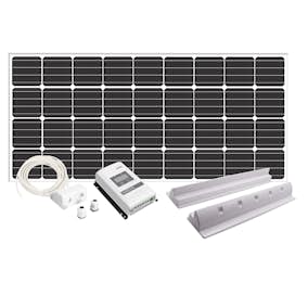 Solcellspaket Sunwind Caravan 200W MPPT, spoiler