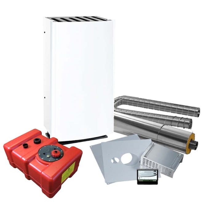 Komplett Paket Wallas Dieselkaminen 26 cc