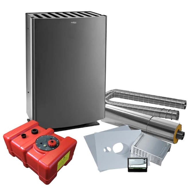 Komplett Paket Wallas Dieselkaminen 40 cc