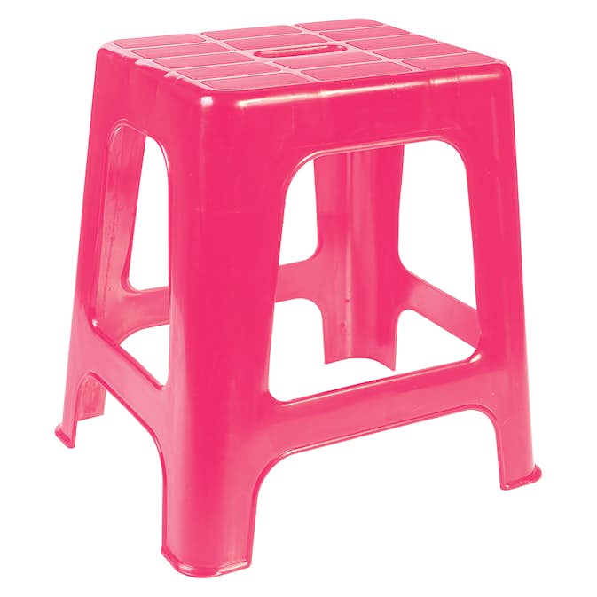 Stallpall V-Plast Rosa