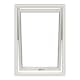 Vridfönster NorDan NTech 3-Glas Aluminium Lagerfört