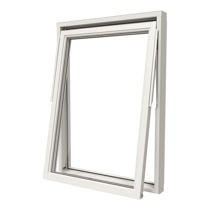 Vridfönster NorDan NTech 3-Glas Aluminium Lagerfört