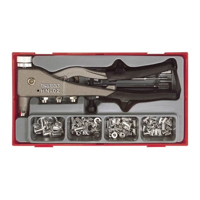 Blindnitmuttersats 81 delar Teng Tools TTNR81