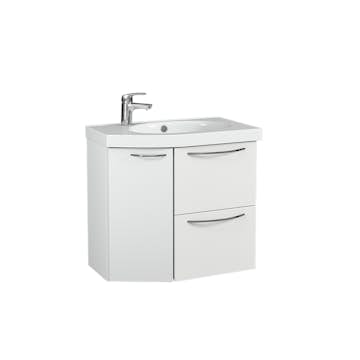 Tvättställsskåp Temal Mondo med Tvättställ 2 Lådor och 1 Lucka