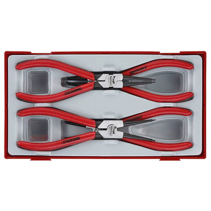 Spårringstång för in- och utvändiga spårringar 4 delar Teng Tools TT474-7