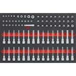 Hylsbitssats 85 delar Teng Tools TTESK85