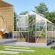Växthus Vitavia Venus 5 kvm med Sockel