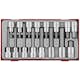 Insex hylsbitssats 16 delar med 1/2 tum fyrkantsfäste Teng Tools TTHEX16