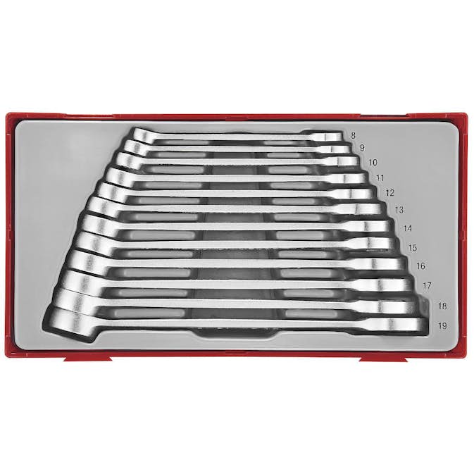 U-ringnyckelsats 12 delar Teng Tools TT8012