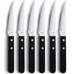 Grillkniv Amefa Pizza 6-pack Svart