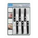 Grillgaffel Amefa Pizza 6-pack Svart