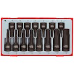 Krafthylsbitssats 15 delar (insex) för inv. sexkanthål Teng Tools TT9015HX