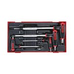 Sexkantnyckelsats 7 delar Teng Tools TTHEX7AF