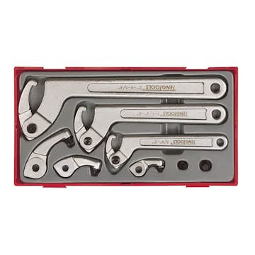 Haknyckelsats 8 delar Teng Tools TTHP08