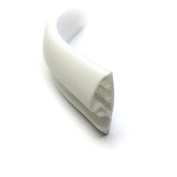 KP FT-7,5 mm, T-sågspår VIT armerad 8 m/frp