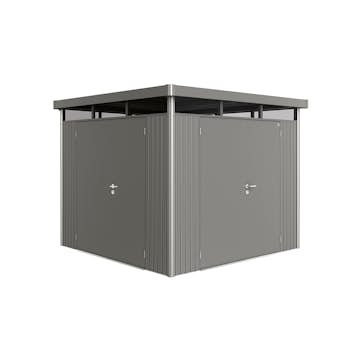 Extra Dubbeldörr Biohort Kvartsgrå Highline, Avantgarde, Panorama