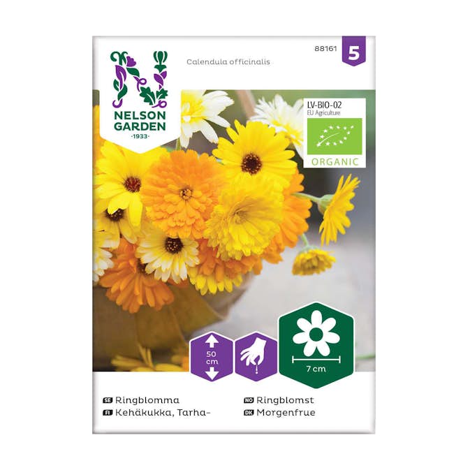 Frö Ringblomma Nelson Garden Organic